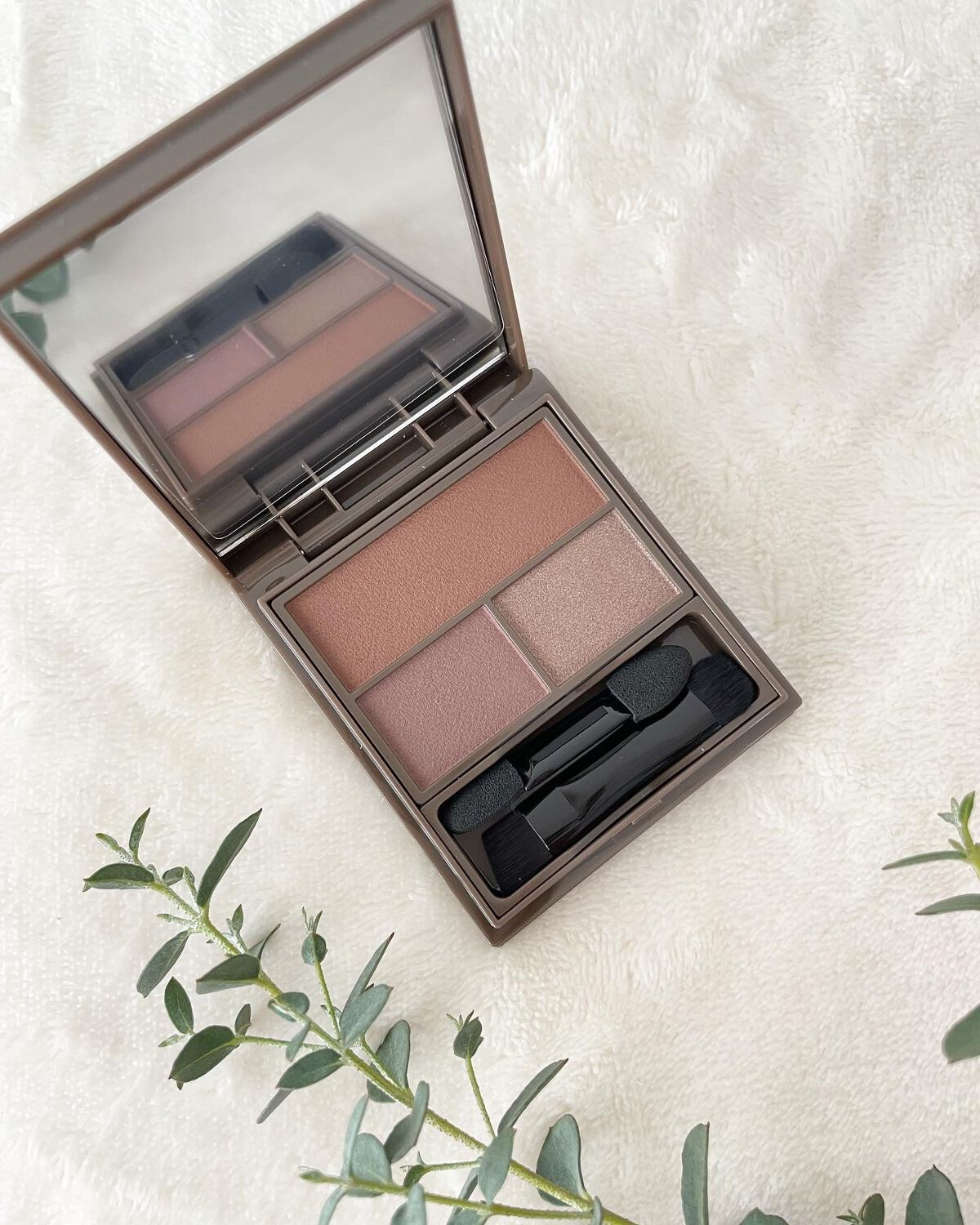 平行眉ブラシ　熊野筆/WHOMEE/メイクブラシを使ったクチコミ（1枚目）