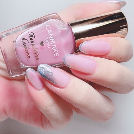 カラフルネイルズ/キャンメイク/マニキュアを使ったクチコミ(3枚目)