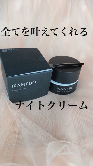 カネボウ クリーム イン ナイト/KANEBO/フェイスクリームを使ったクチコミ（1枚目）