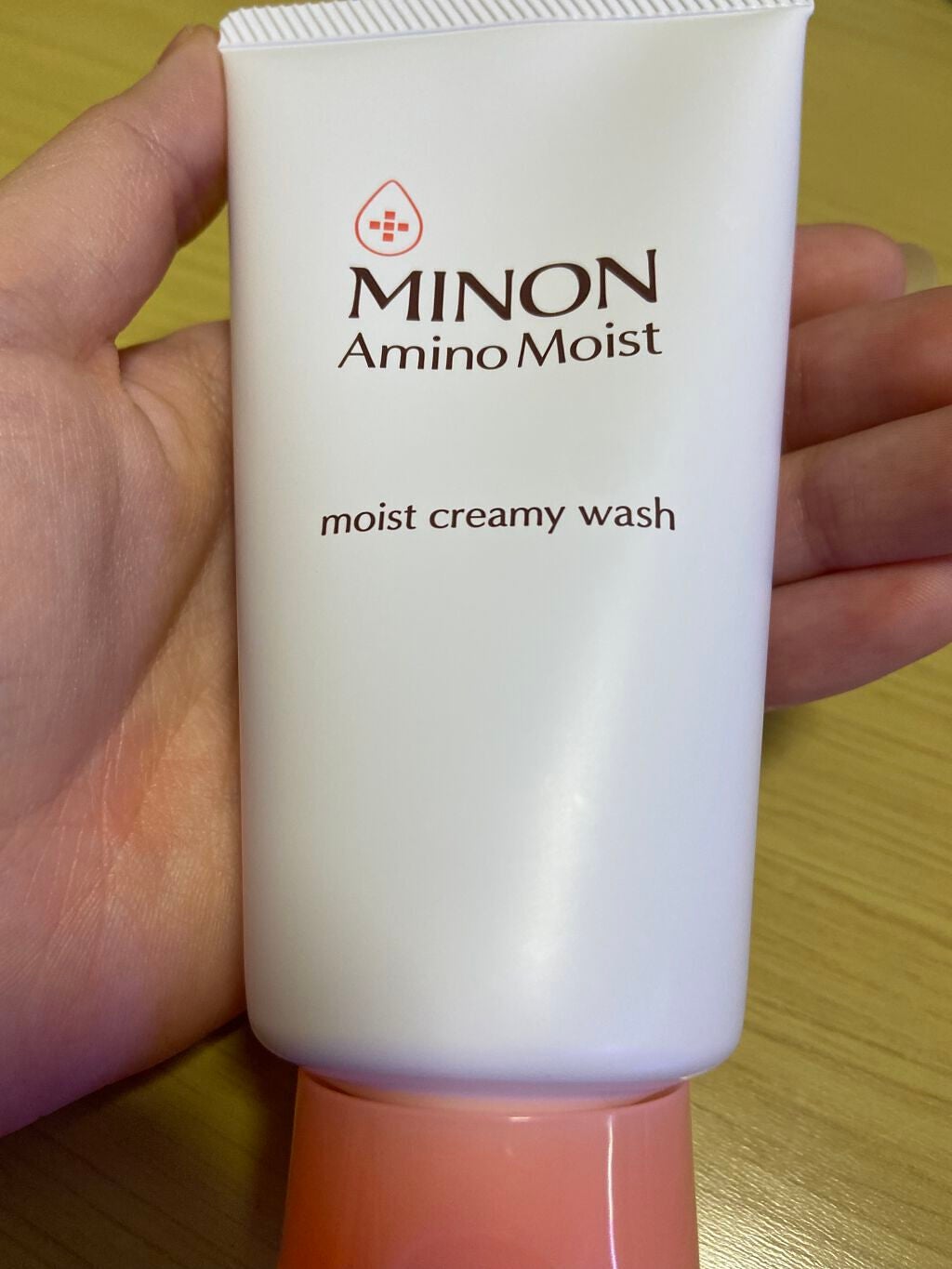 アミノモイスト モイストクリーミィ ウォッシュ/ミノン/洗顔フォームを使ったクチコミ(1枚目)