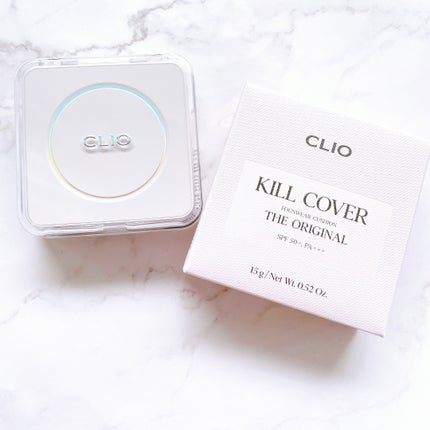 キル カバー ファンウェア クッション ザ オリジナル/CLIO/クッションファンデーションを使ったクチコミ(2枚目)