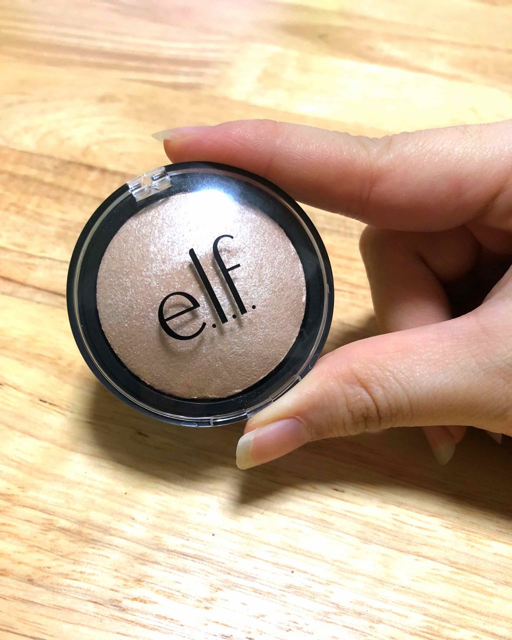 ベイクドハイライター/e.l.f. Cosmetics/パウダーハイライトを使ったクチコミ(1枚目)