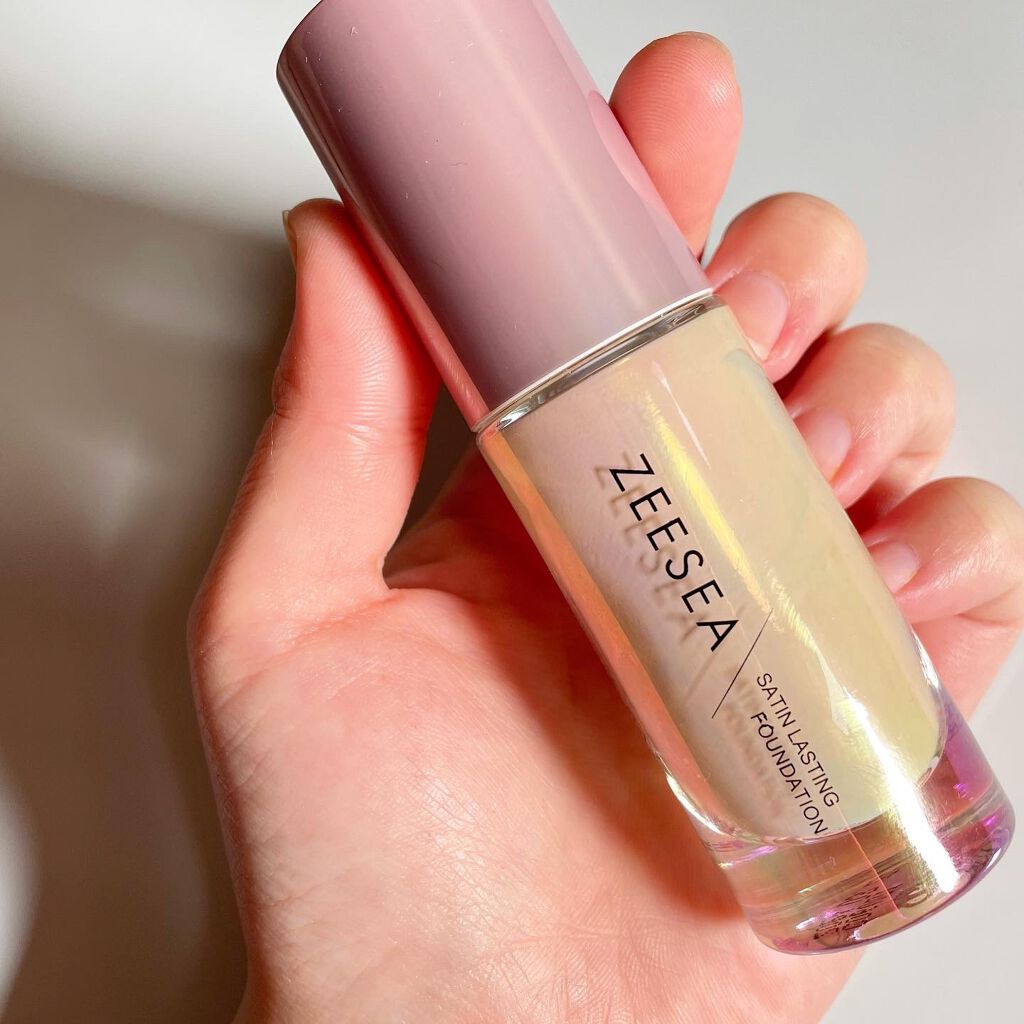 サテンラスティングファンデーション/ZEESEA/リキッドファンデーションを使ったクチコミ（1枚目）