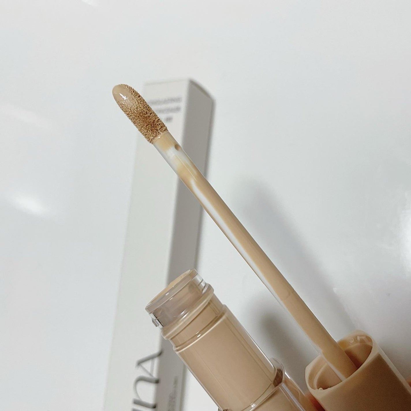 ロングラスティングチップコンシーラーフィックシングフィット/LUNA/リキッドコンシーラーを使ったクチコミ(4枚目)