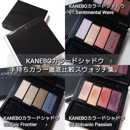 カラードシャドウ/KANEBO/アイシャドウパレットを使ったクチコミ(1枚目)