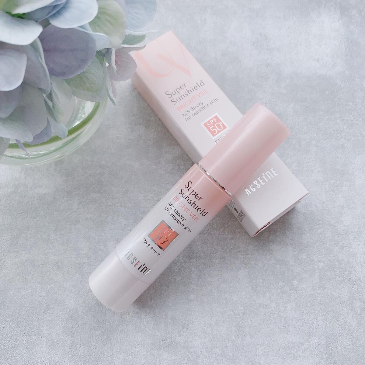 スーパーサンシールド ブライトヴェール/ACSEINE/化粧下地を使ったクチコミ（1枚目）