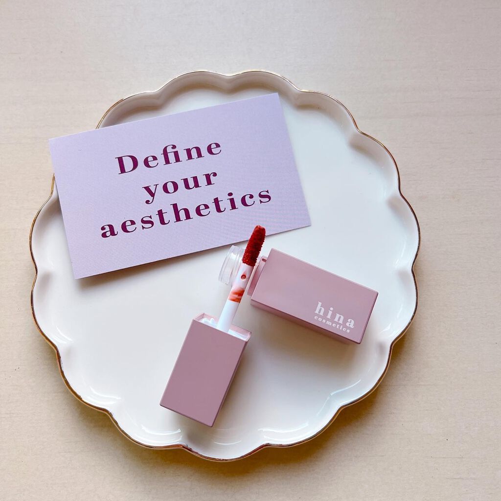 チュルンリップティント/hina cosmetics/リップティントを使ったクチコミ(5枚目)