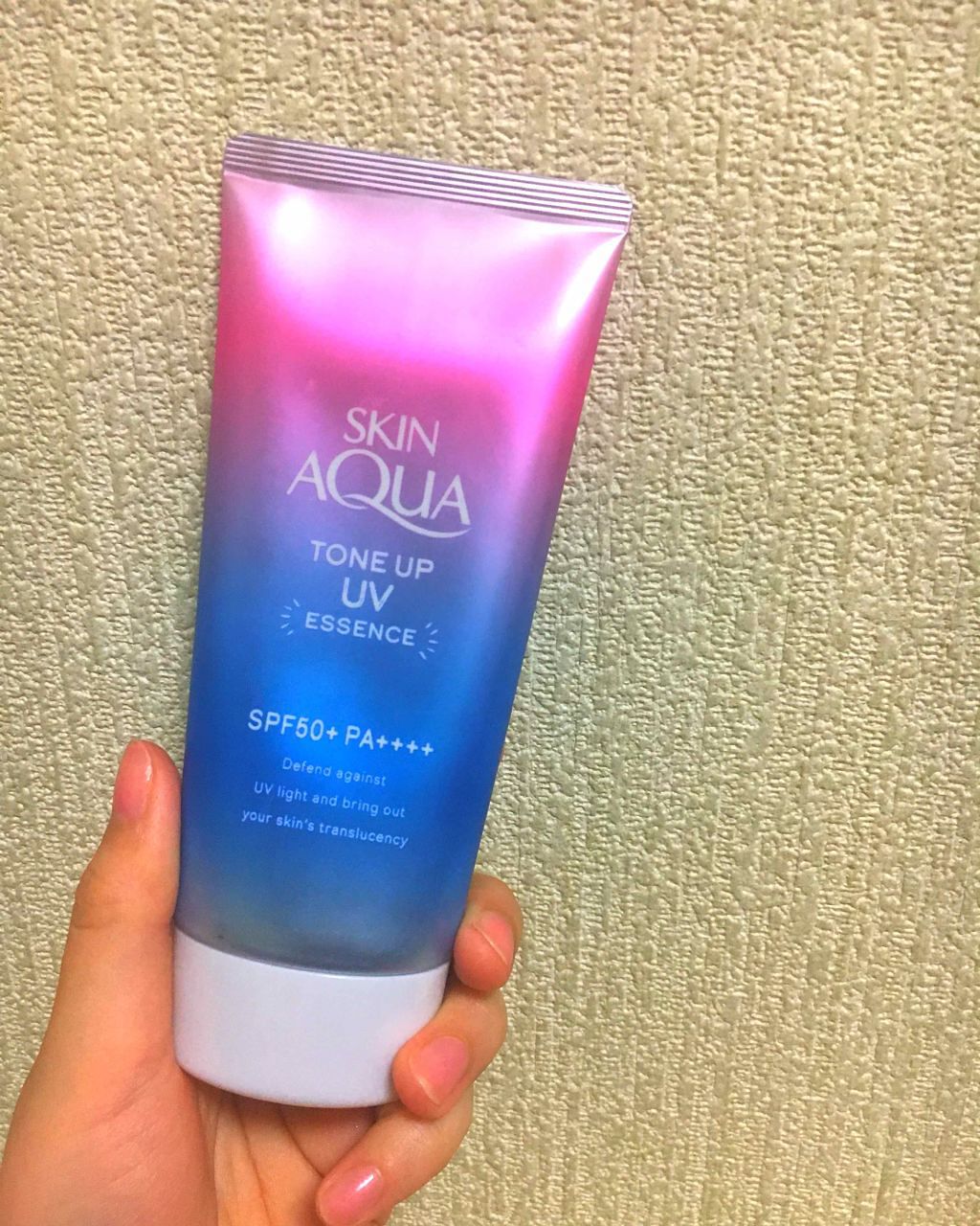 スキンアクア トーンアップUVエッセンス/スキンアクア/日焼け止めクリームを使ったクチコミ(1枚目)