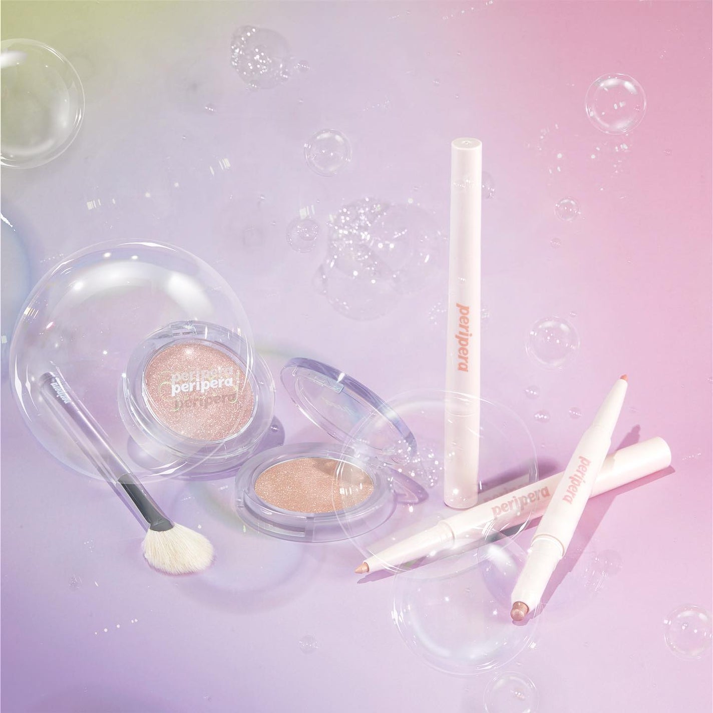 シュガー トゥインクル デュオ アイ スティック/PERIPERA/スティックアイシャドウを使ったクチコミ(1枚目)