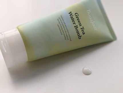 グリーンティーウォーターボム/Bonajour/フェイスクリームを使ったクチコミ(2枚目)