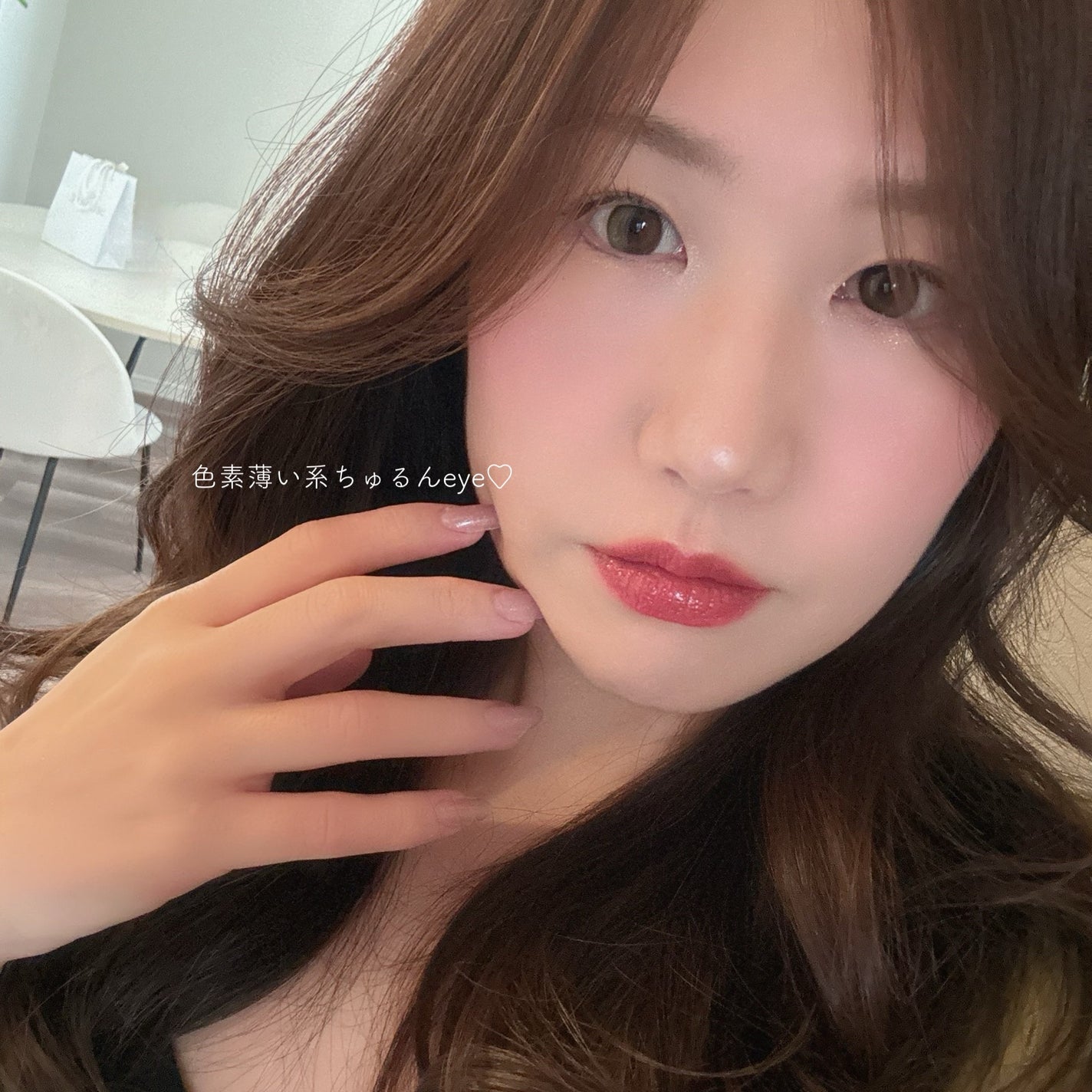 Glowy 1day/OLENS/ワンデー(1DAY)カラコンを使ったクチコミ(5枚目)