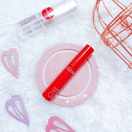 ウォータリーティントリップ/CEZANNE/リップティントを使ったクチコミ(2枚目)