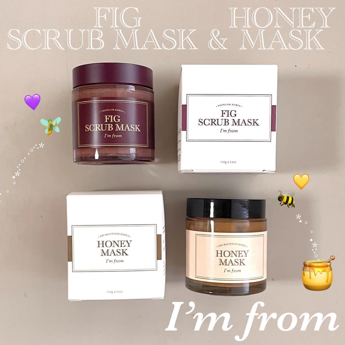 ハニーマスク/I'm from/洗い流すパック・マスクを使ったクチコミ（1枚目）