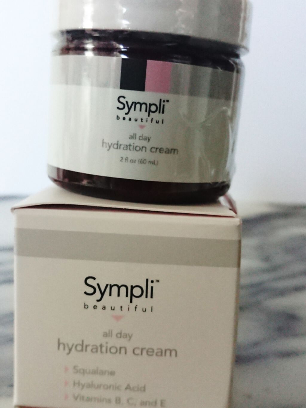 オールデイハイドレーションクリーム/Sympli Beautiful/フェイスクリームを使ったクチコミ(3枚目)