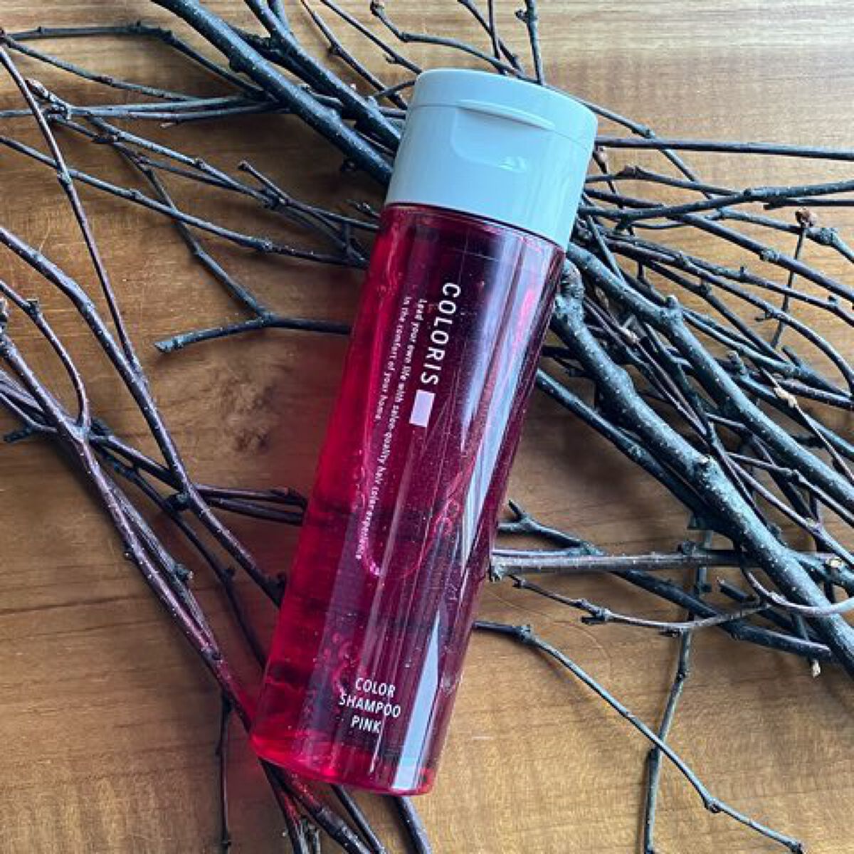 カラーシャンプーPINK/COLORIS/市販シャンプーを使ったクチコミ（1枚目）