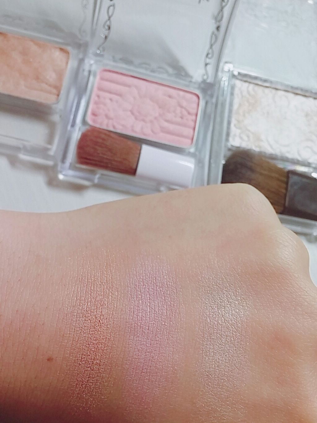 ハイライター/キャンメイク/パウダーハイライトを使ったクチコミ（2枚目）