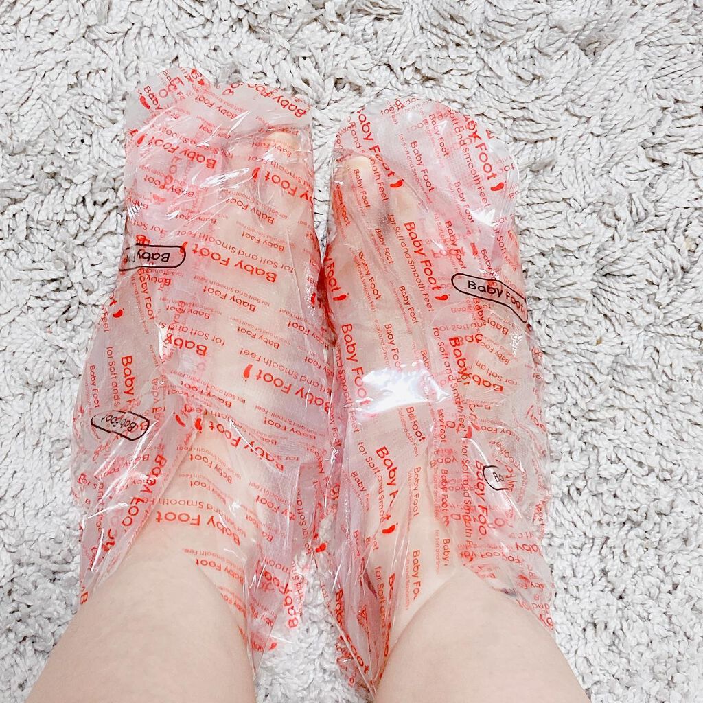 イージーパックSPT 30分タイプ/ベビーフット/レッグ・フットケアを使ったクチコミ(3枚目)