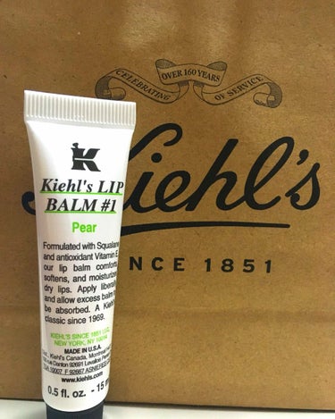 キールズ リップ バーム No.1 ペア/Kiehl's/リップケア・リップクリームを使ったクチコミ（1枚目）