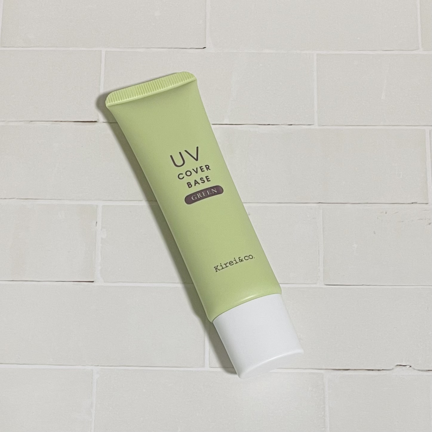 UVカバーベース L2 グリーン/Kirei&co./日焼け止めクリームを使ったクチコミ（1枚目）