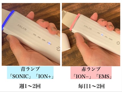 ロイヤル ウォーターピーリング IPX7完全防水/ANLAN/美顔器・マッサージを使ったクチコミ(3枚目)