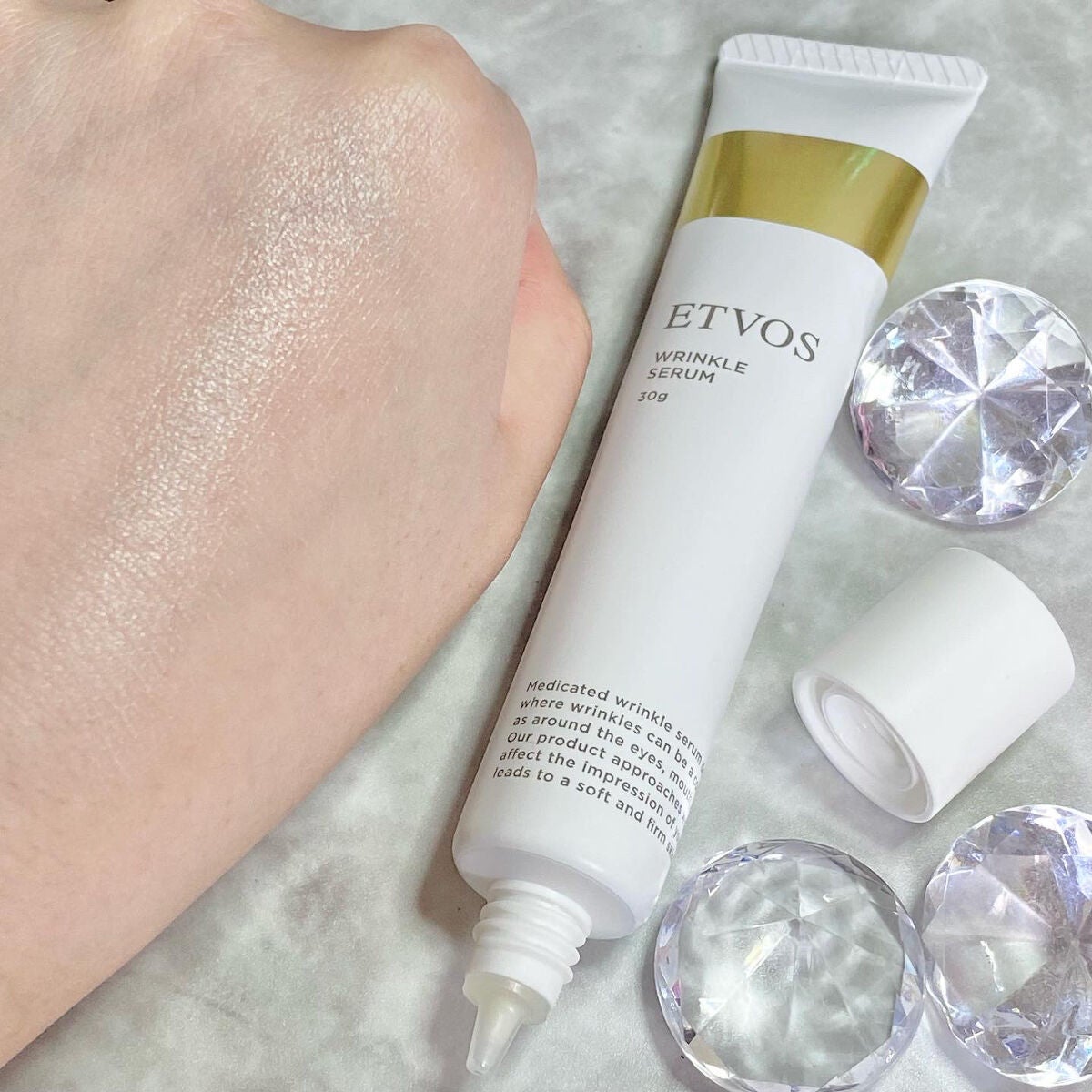 薬用 リンクルセラム/エトヴォス/美容液を使ったクチコミ(4枚目)