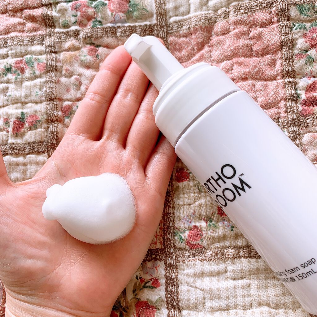 クレンジング フォーム ソープ 泡洗顔石鹸/ORTHO BLOOM/泡洗顔を使ったクチコミ（2枚目）