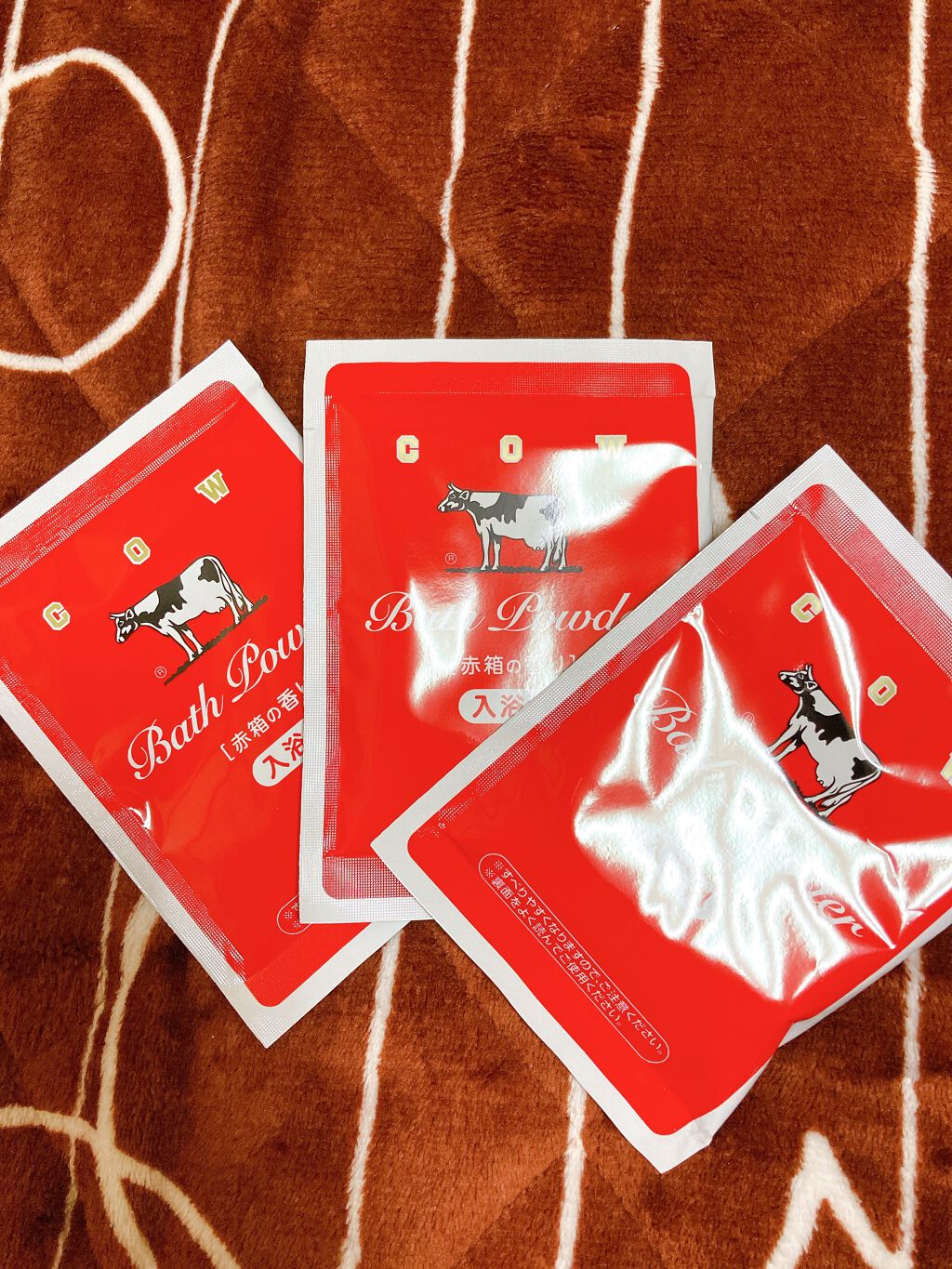 なめらかミルクバス 赤箱の香り/カウブランド/保湿系入浴剤を使ったクチコミ（1枚目）