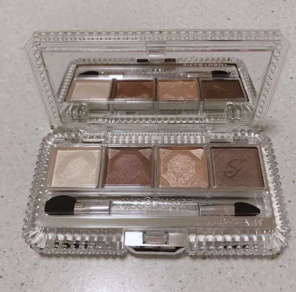 ジルスチュアート エターナルクチュール アイズ シマー 01 everlasting memories/JILL STUART/アイシャドウパレットを使ったクチコミ（1枚目）