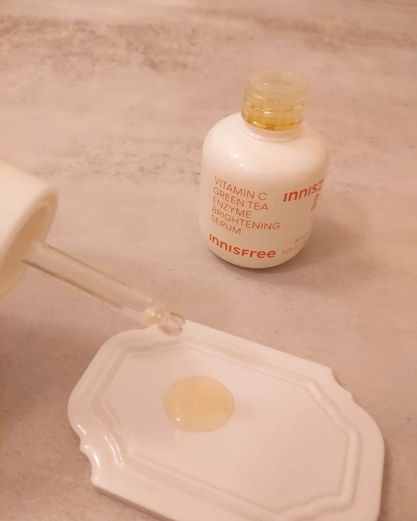 ビタC グリーンティーエンザイム ブライト セラム/innisfree/美容液を使ったクチコミ(3枚目)