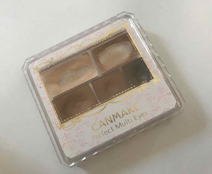 パーフェクトマルチアイズ/キャンメイク/アイシャドウパレットを使ったクチコミ(1枚目)