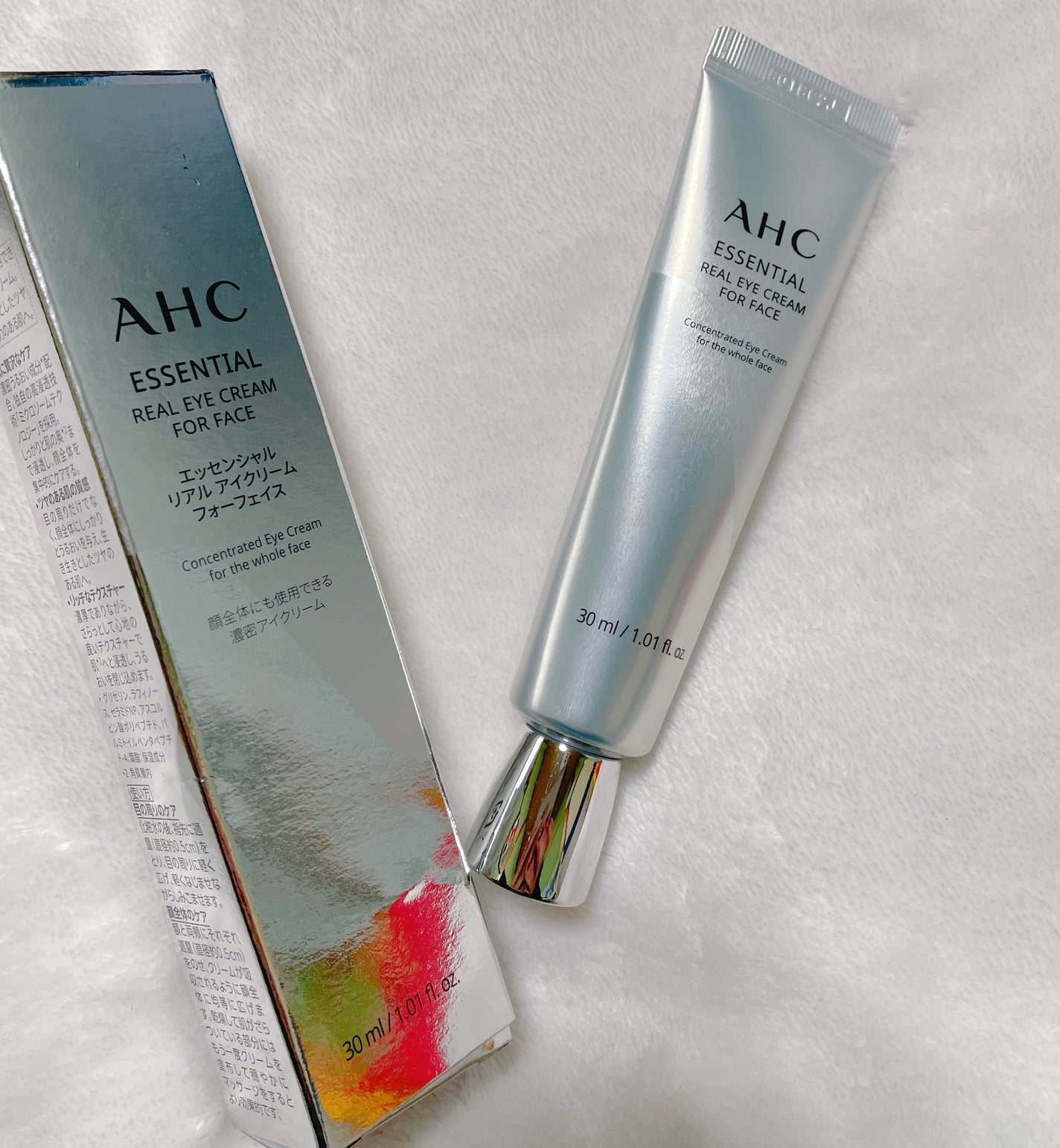 エッセンシャル リアル アイクリーム フォーフェイス/AHC/アイケア・アイクリームを使ったクチコミ(1枚目)