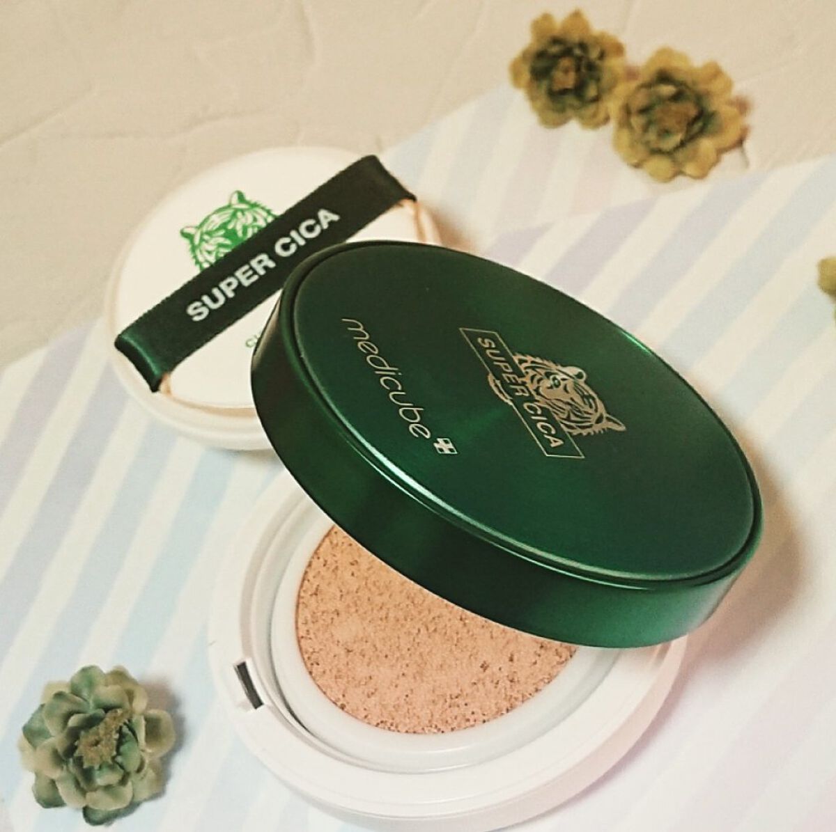 スーパーシカクッション/MEDICUBE/クッションファンデーションを使ったクチコミ（1枚目）