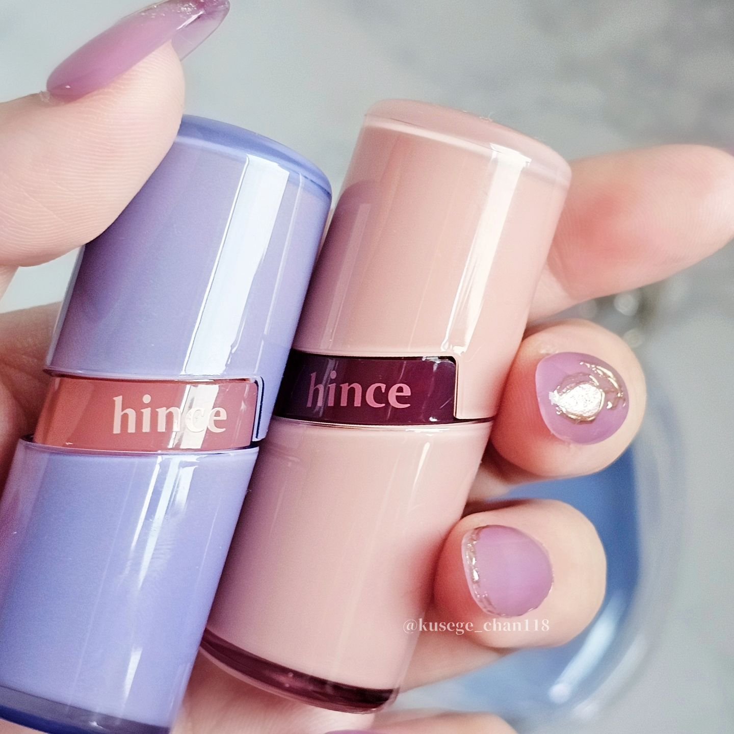 ロウグロウジェルティント/hince/リップティントを使ったクチコミ（2枚目）