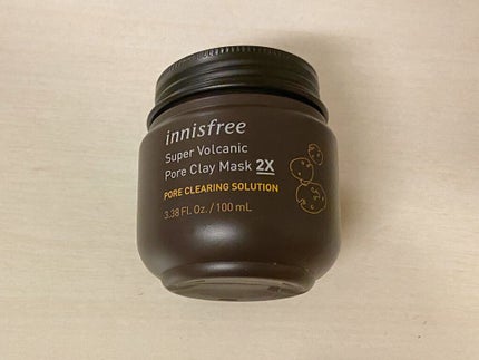 スーパーヴォルカニック ポア クレイマスク/innisfree/洗い流すパック・マスクを使ったクチコミ(1枚目)