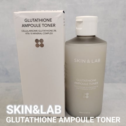グルタチオンアンプルトナー/SKIN&LAB/化粧水を使ったクチコミ(1枚目)
