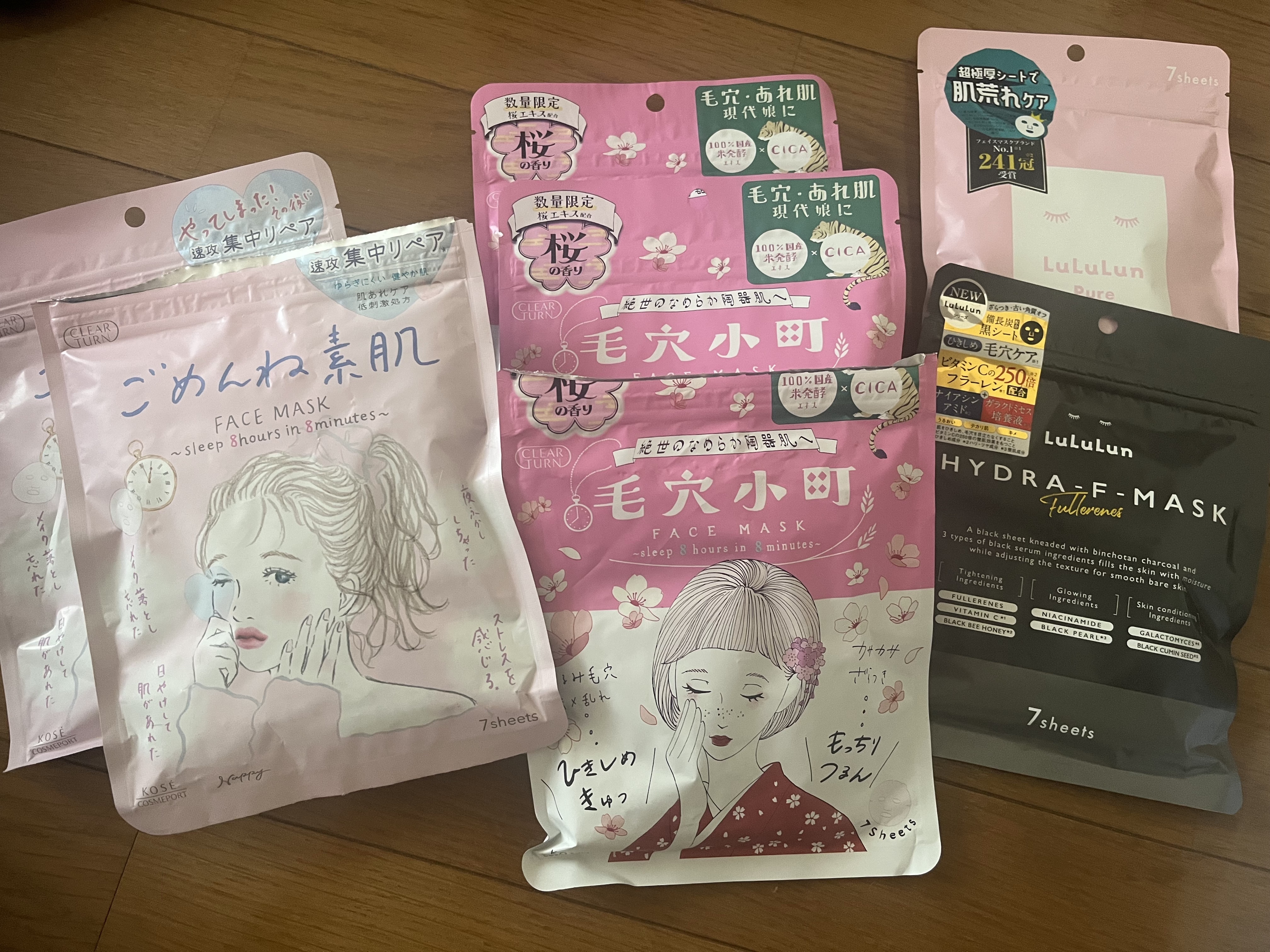 毛穴小町 桜香るマスク/クリアターン/シートマスク・パックを使ったクチコミ（1枚目）