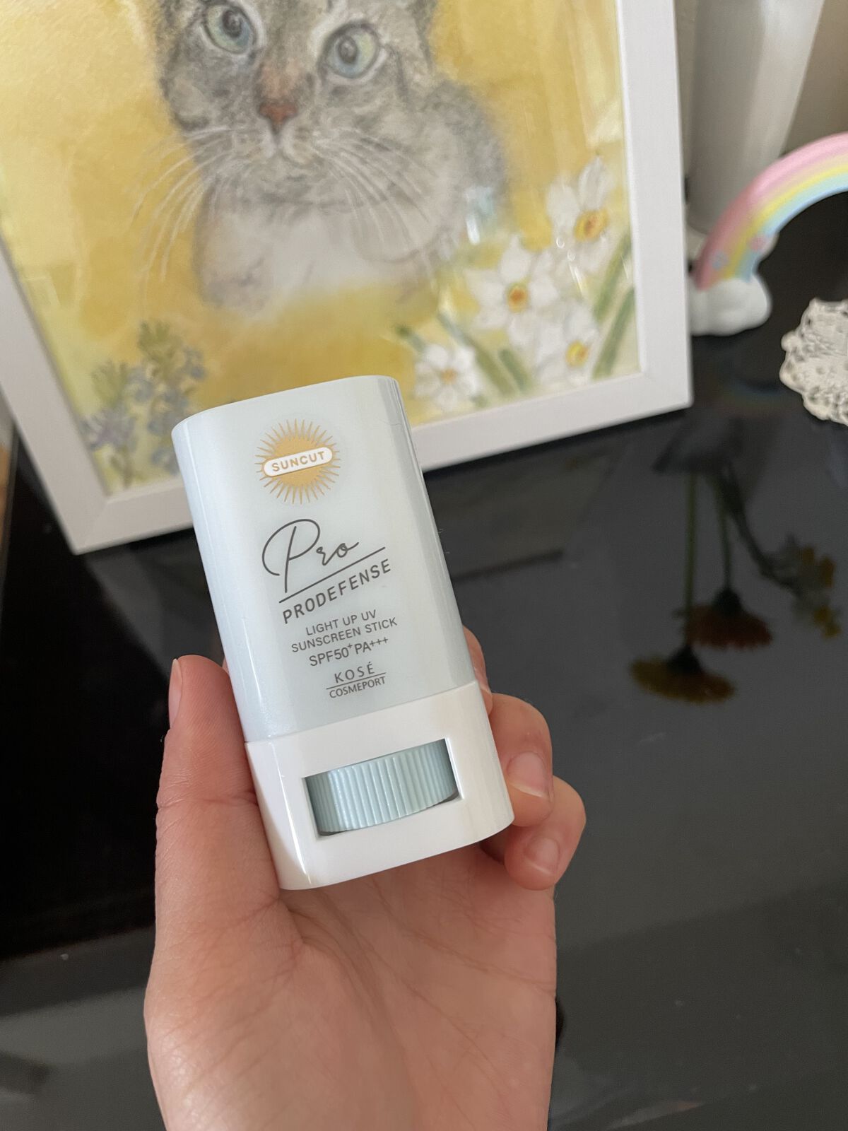 プロディフェンス ライトアップUV スティック/サンカット®/日焼け止めスティックを使ったクチコミ（3枚目）