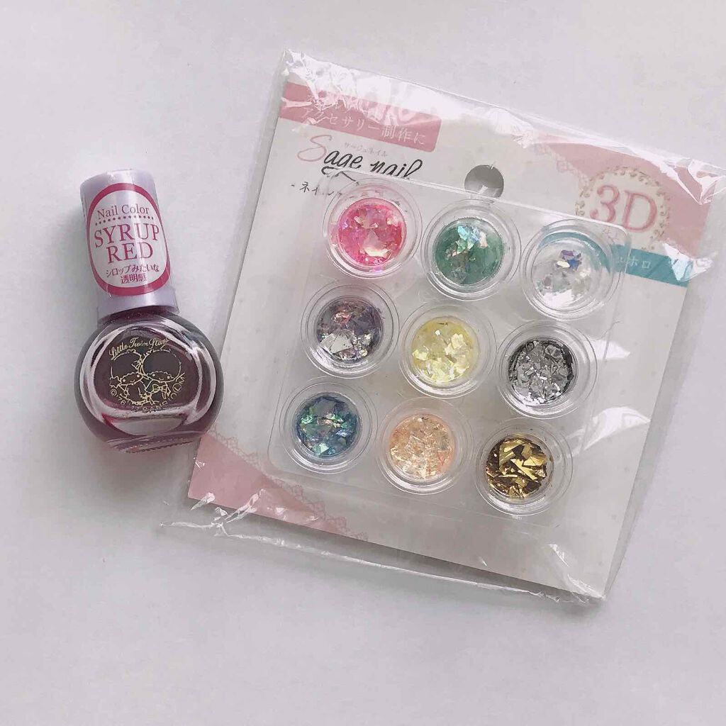 サンリオネイル/DAISO/マニキュアを使ったクチコミ(2枚目)