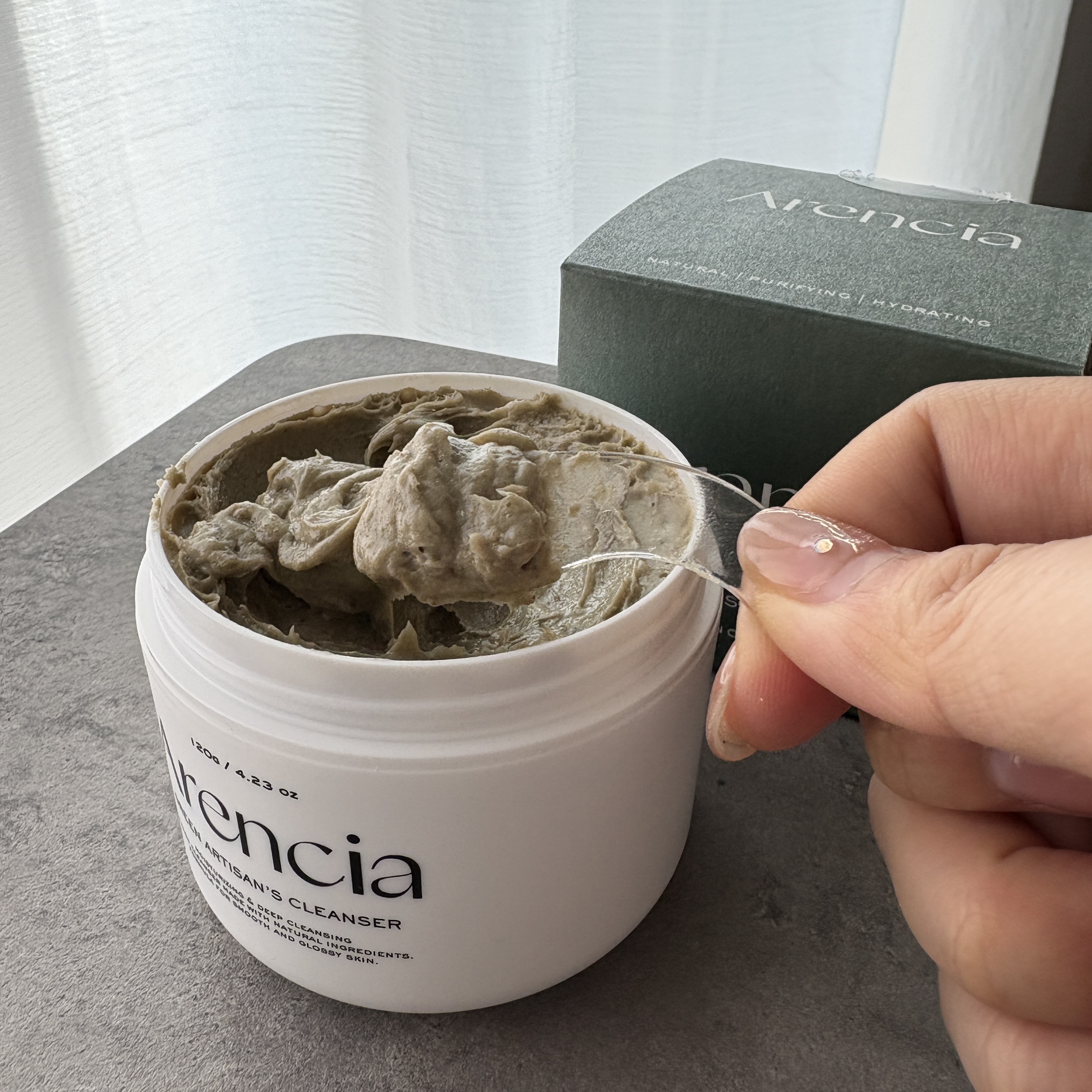 プレミアムもちソープ「グリーンアルティザン」/アレンシア/その他洗顔料を使ったクチコミ（1枚目）