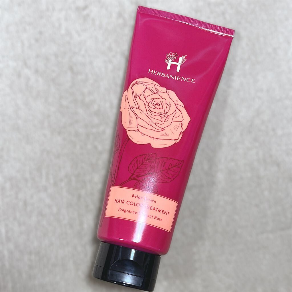 ハーバニエンス　ヘアカラートリートメント/HERBANIENCE/ヘアカラーを使ったクチコミ（1枚目）