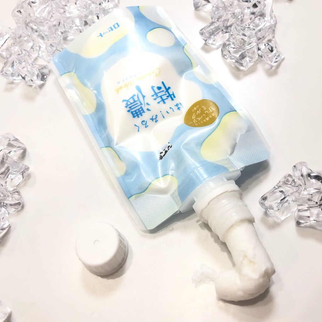 はい！みるく特濃 クリームウォッシュ/ロゼット/洗顔フォームを使ったクチコミ（1枚目）