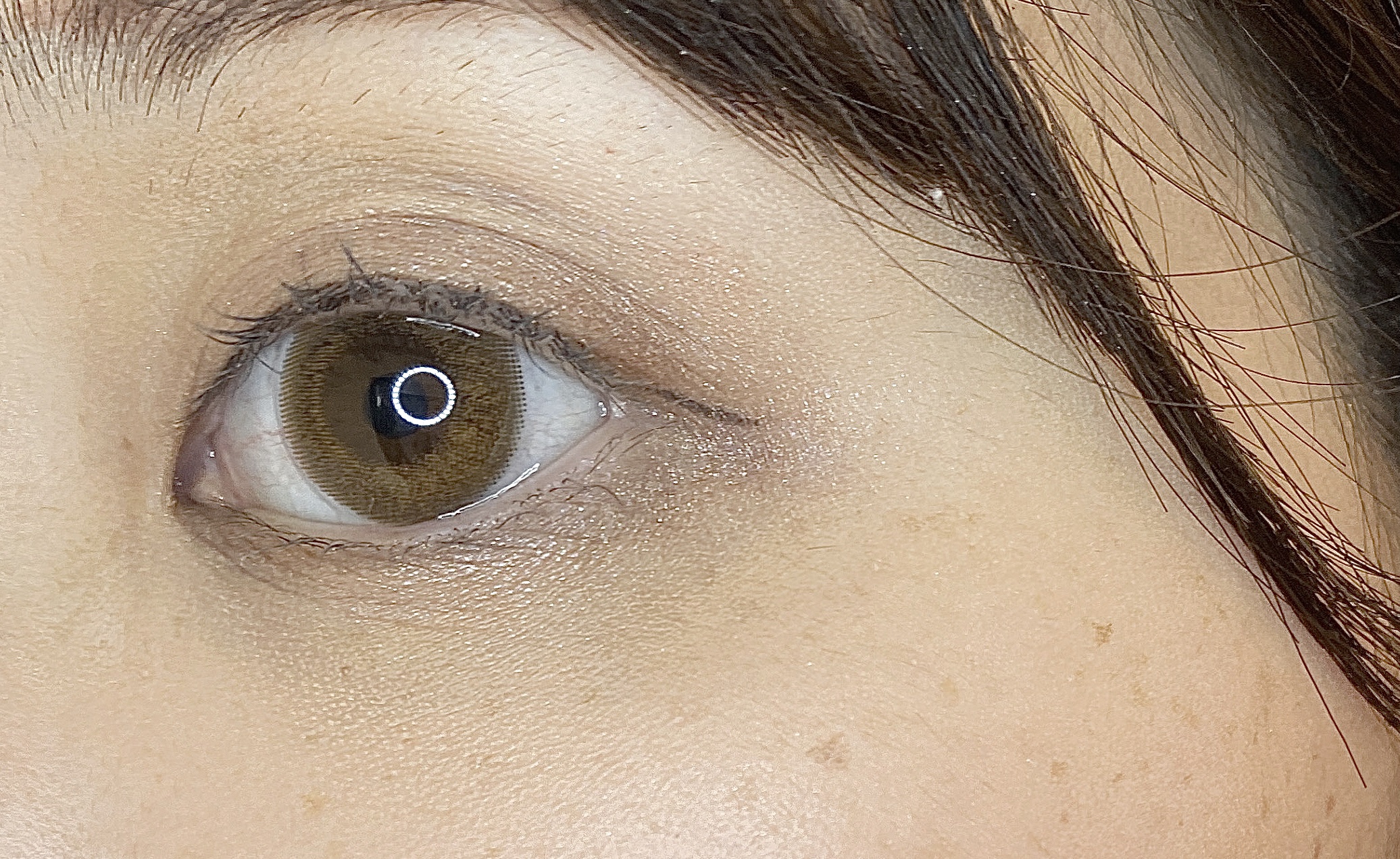 Chu's me 1day シフォンブラウン/Chu's me/ワンデー（１DAY）カラコンを使ったクチコミ（2枚目）