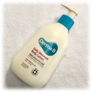 Derma:B デイリーモイスチャーボディローションのクチコミ「DermaBの『デイリーモイスチャーボディローション』を使ってみました〜🤓
*
こちら、韓国🇰.....」（1枚目）