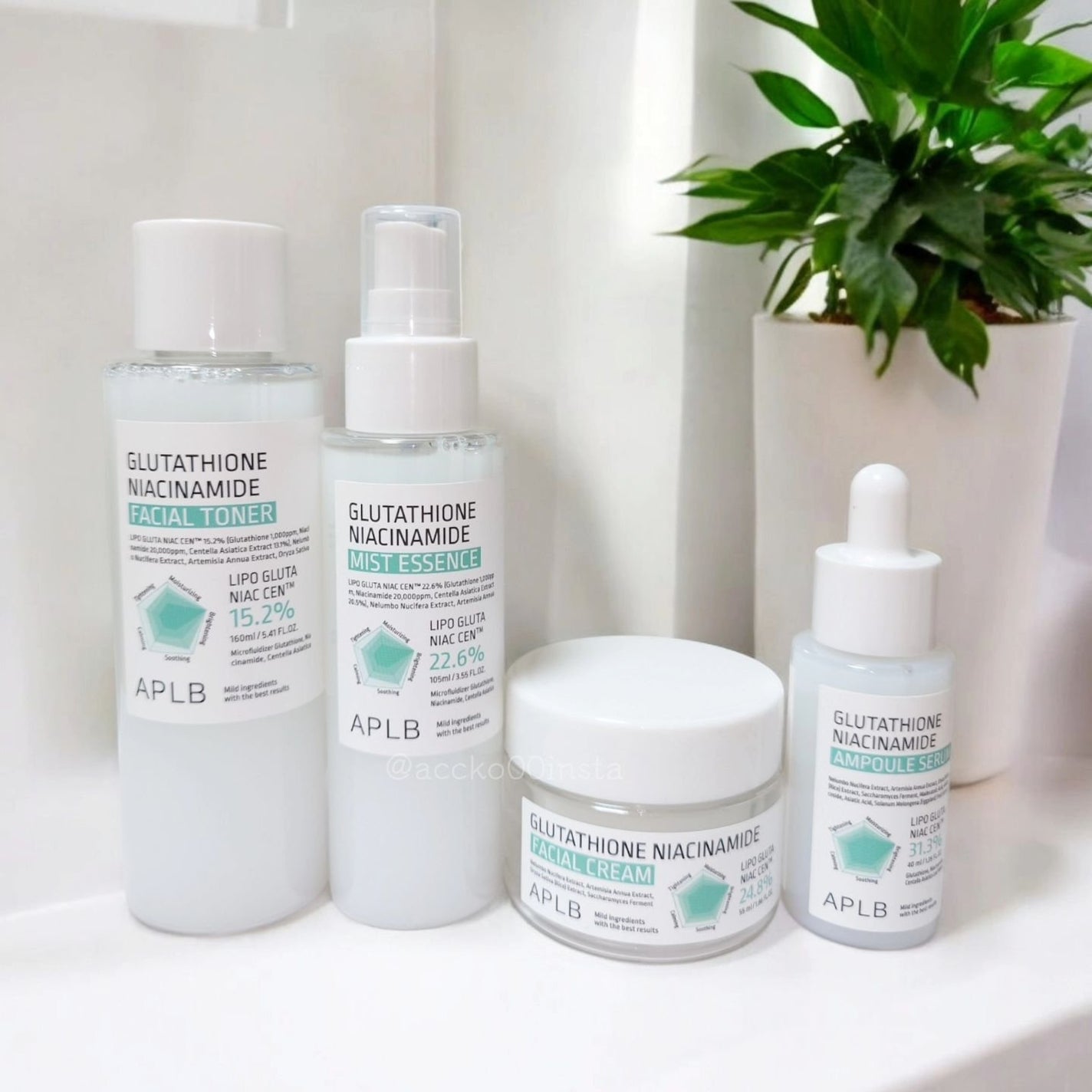 グルタチオンナイアシンアミドアンプルセラム/APLB/美容液を使ったクチコミ(1枚目)