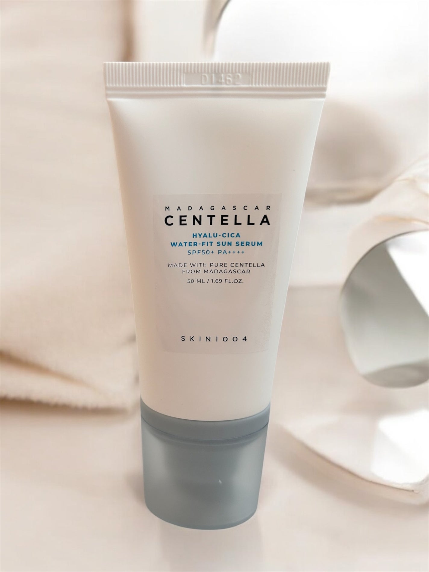 ヒアルーシカ ウォーターフィット サンセラム/SKIN1004/日焼け止めローションを使ったクチコミ(1枚目)