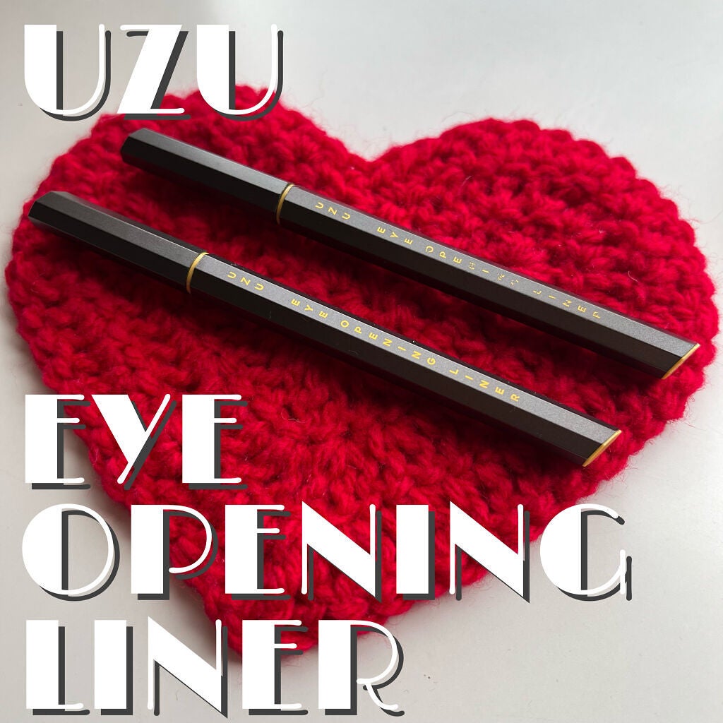 EYE OPENING LINER/UZU BY FLOWFUSHI/リキッドアイライナーを使ったクチコミ(1枚目)