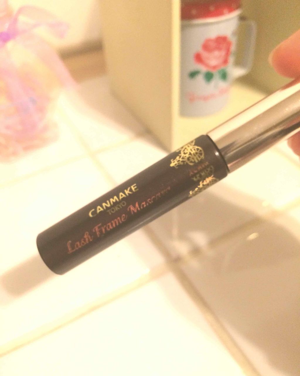 ラッシュフレームマスカラ/キャンメイク/マスカラを使ったクチコミ(1枚目)