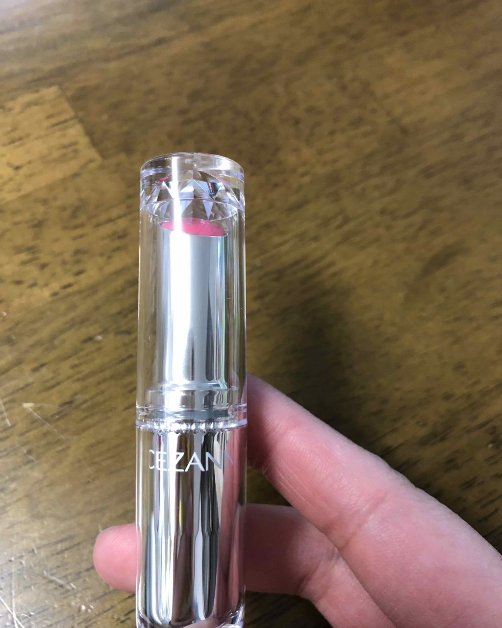 ラスティンググロスリップ/CEZANNE/口紅を使ったクチコミ（1枚目）