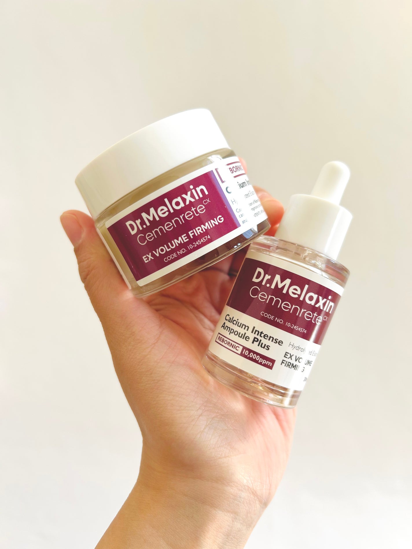 Cemenrete Calcium Intense Cream/Dr.Melaxin/フェイスクリームを使ったクチコミ(4枚目)