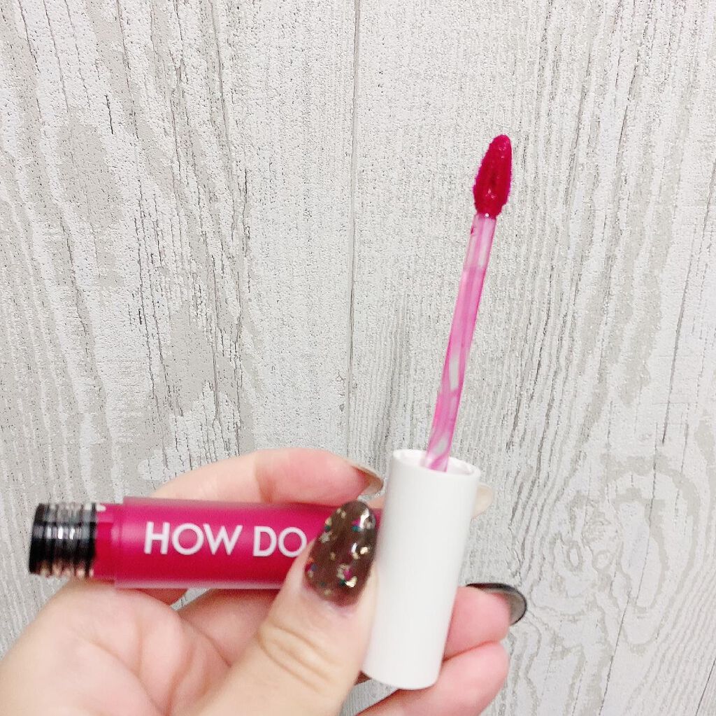 エマルジョンリップティント/HOWDOiLOOK/リップティントを使ったクチコミ（2枚目）